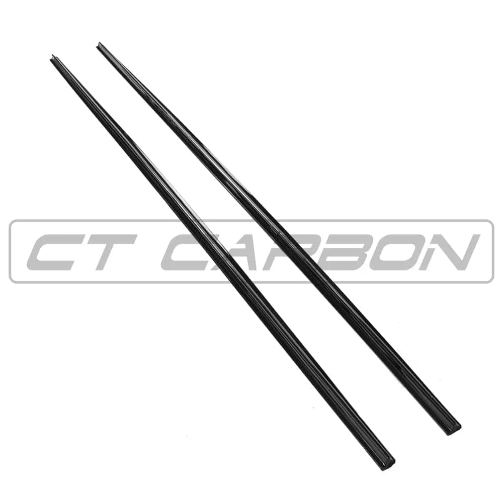 VOLKSWAGEN POLO MK5 2014-2017 GLOSS BLACK SIDE SKIRTS - Image 3
