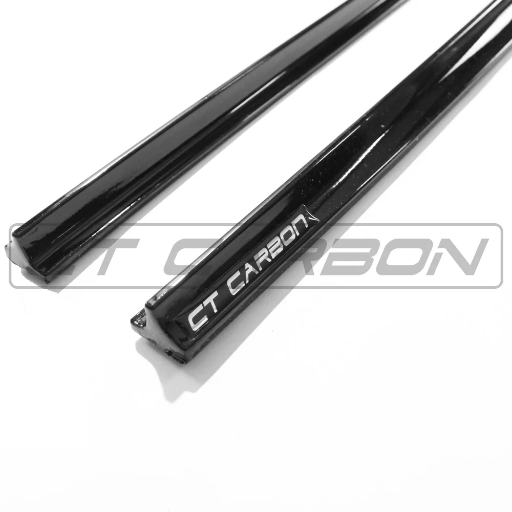 VOLKSWAGEN POLO MK5 2014-2017 GLOSS BLACK SIDE SKIRTS - Image 6