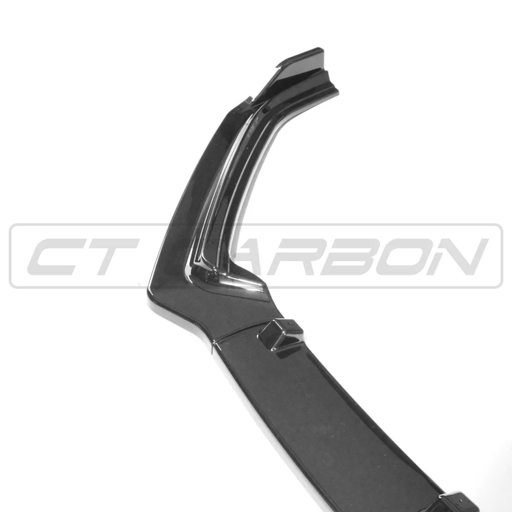 VOLKSWAGEN POLO MK5 2014-2017 GLOSS BLACK SPLITTER - Image 7