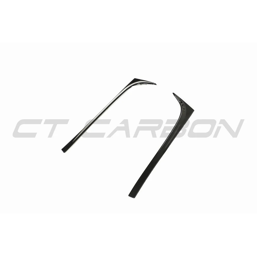 VOLKSWAGEN POLO MK6 GLOSS BLACK REAR WINDOW TRIM - Image 3