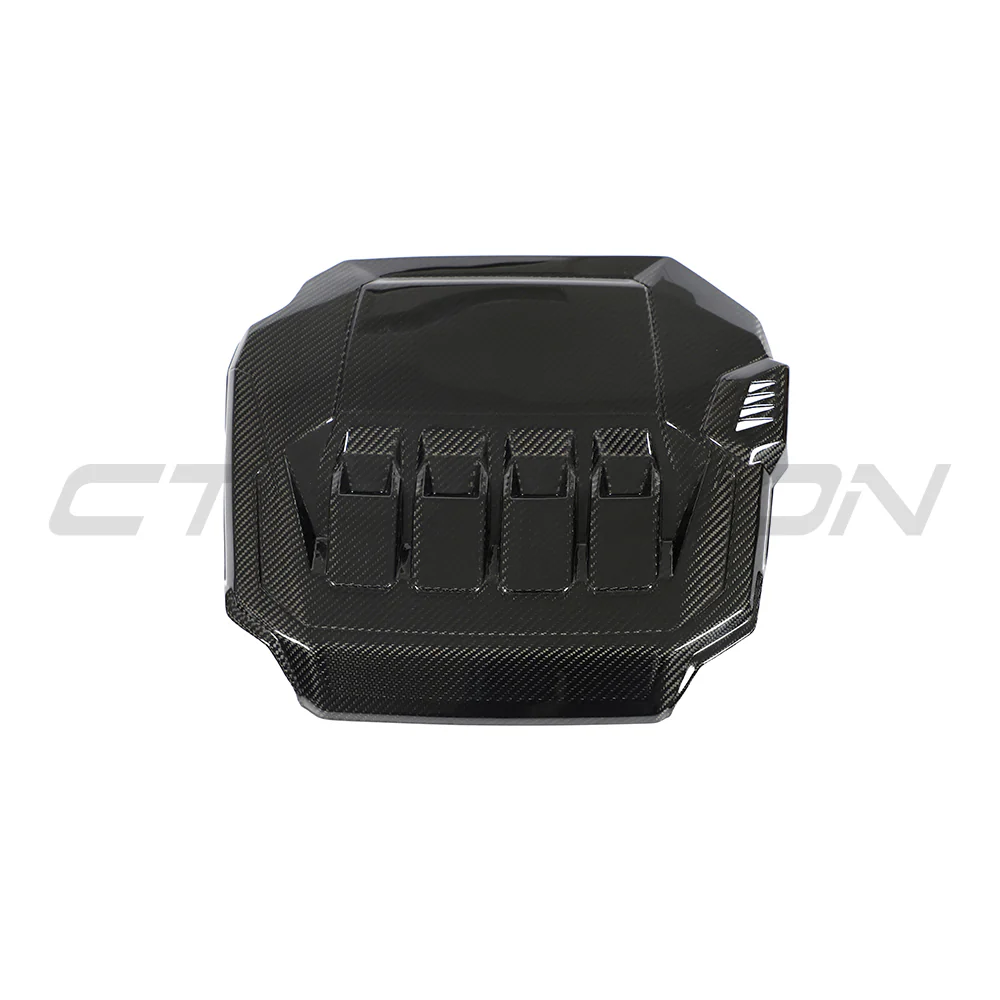 VW GOLF MK8 2020+ GTI CARBON FIBRE ENGINE COVER - Image 2