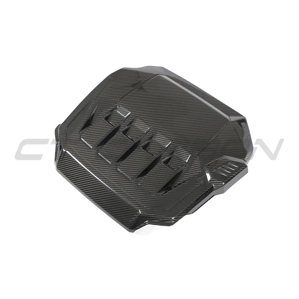 VW GOLF MK8 2020+ GTI CARBON FIBRE ENGINE COVER - Image 3