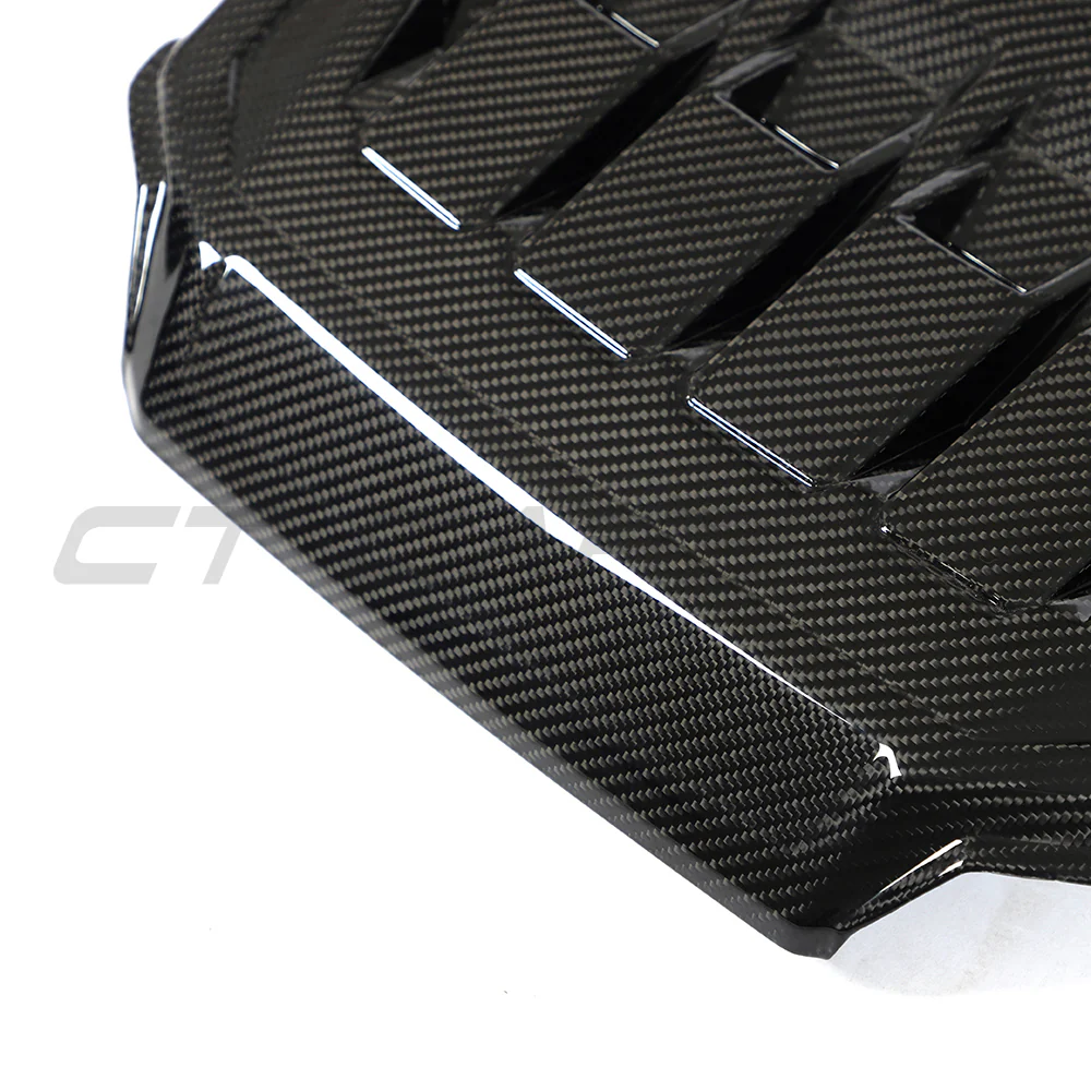 VW GOLF MK8 2020+ GTI CARBON FIBRE ENGINE COVER - Image 4