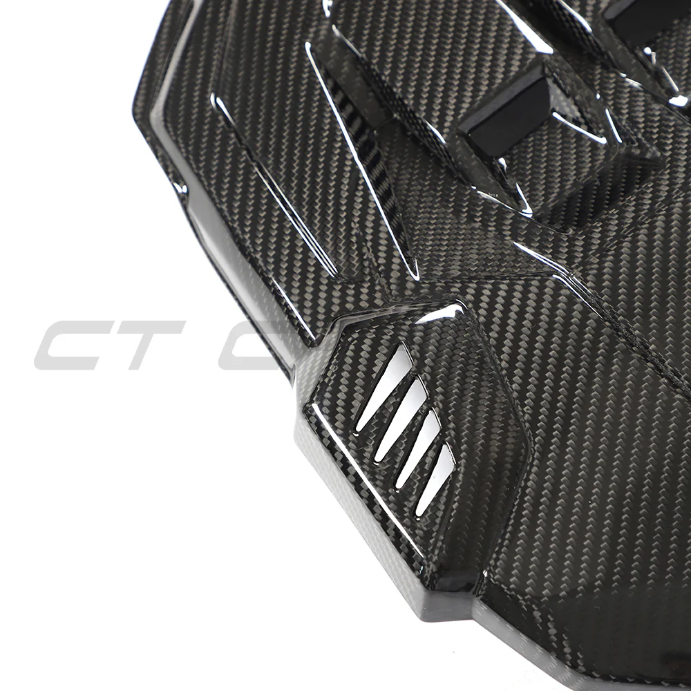 VW GOLF MK8 2020+ GTI CARBON FIBRE ENGINE COVER - Image 6