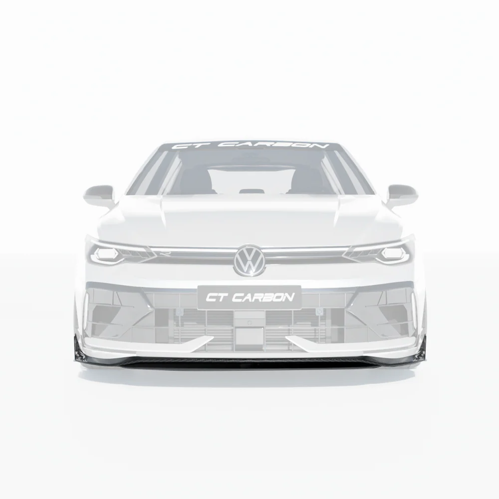 VW GOLF MK8.5 R CARBON FIBRE SPLITTER - CT DESIGN - Image 3