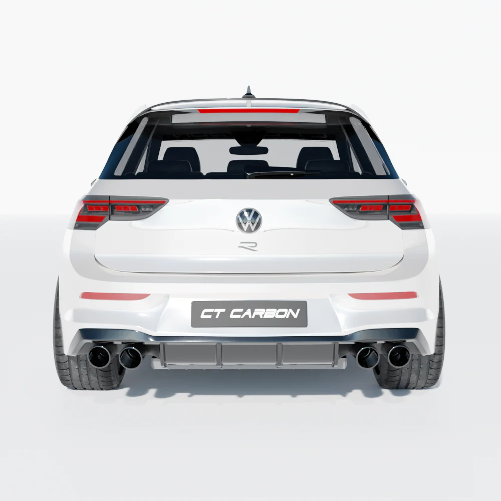 VW GOLF MK8.5 R CARBON FIBRE SPLITTER - CT DESIGN - Image 7