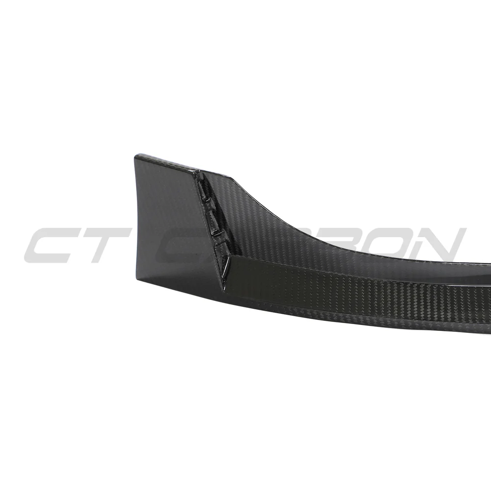 VW GOLF MK8 GTI CARBON FIBRE FRONT SPLITTER - V2 - Image 3