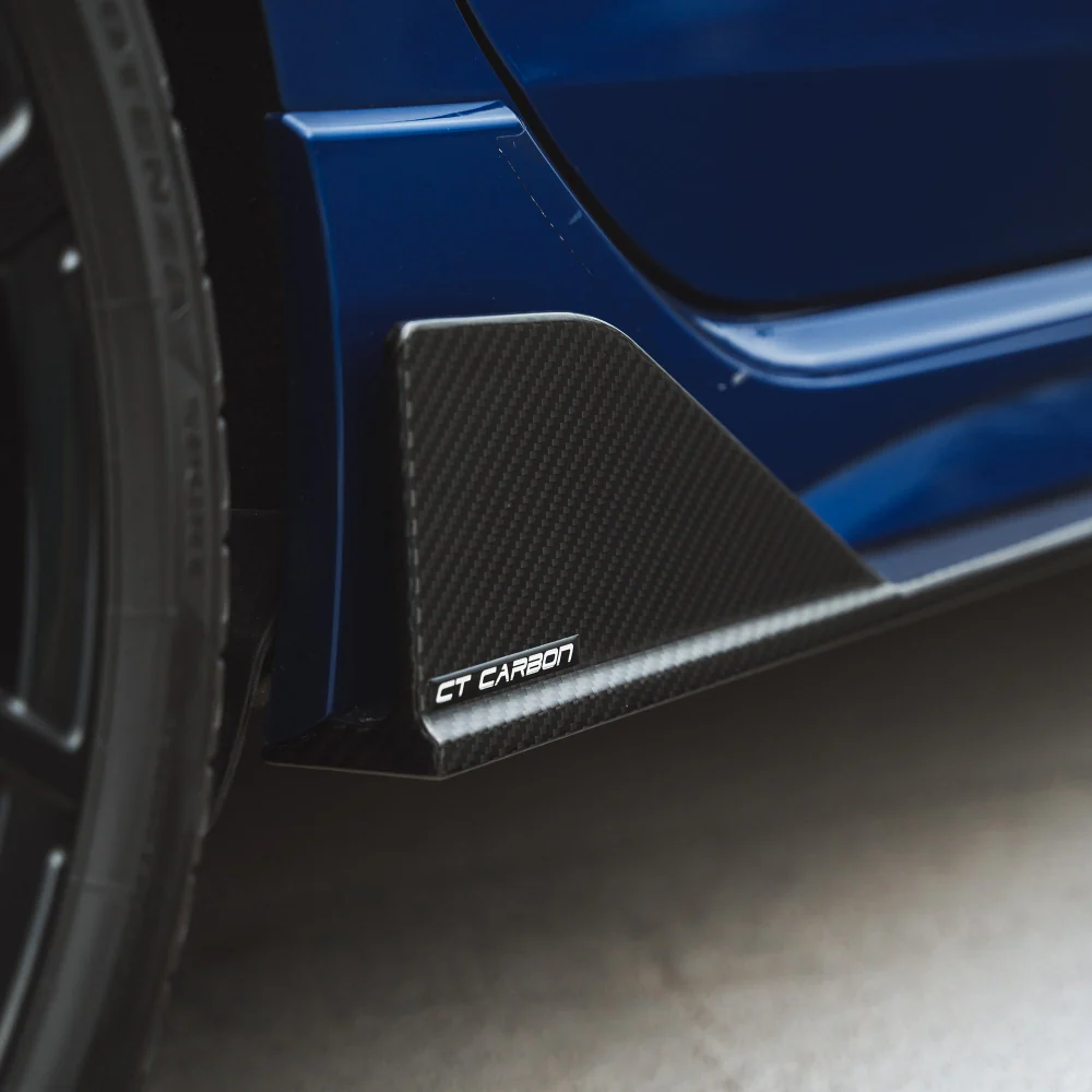 VW GOLF MK8 R CARBON FIBRE SIDE SKIRTS - CT DESIGN - Image 3