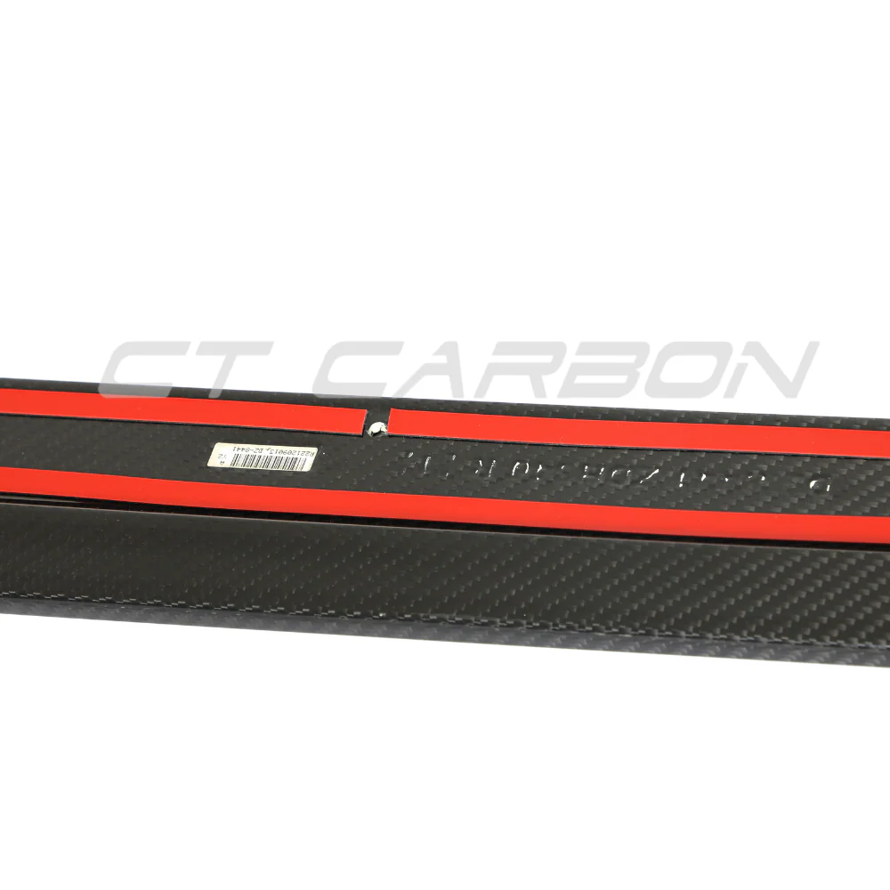 VW GOLF MK8 R CARBON FIBRE SIDE SKIRTS - CT DESIGN - Image 4
