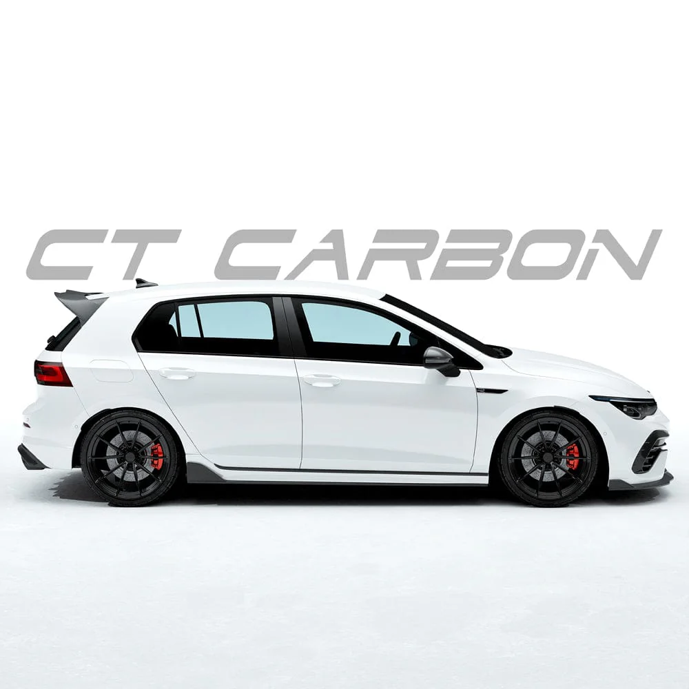 VW GOLF MK8 R CARBON FIBRE SPOILER - CT DESIGN - Image 4
