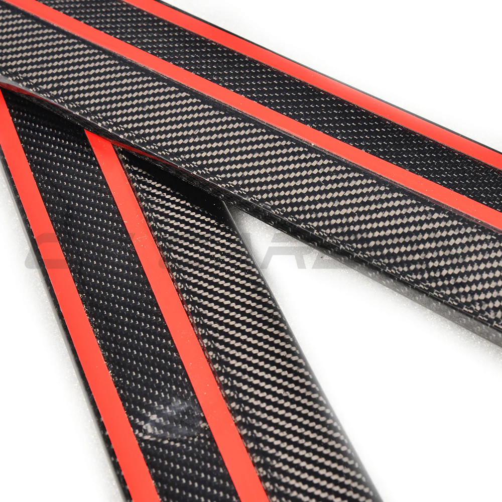 VW GOLF GTD/GTI MK7/7.5 2014-2020 CARBON FIBRE SIDE SKIRTS - Image 4