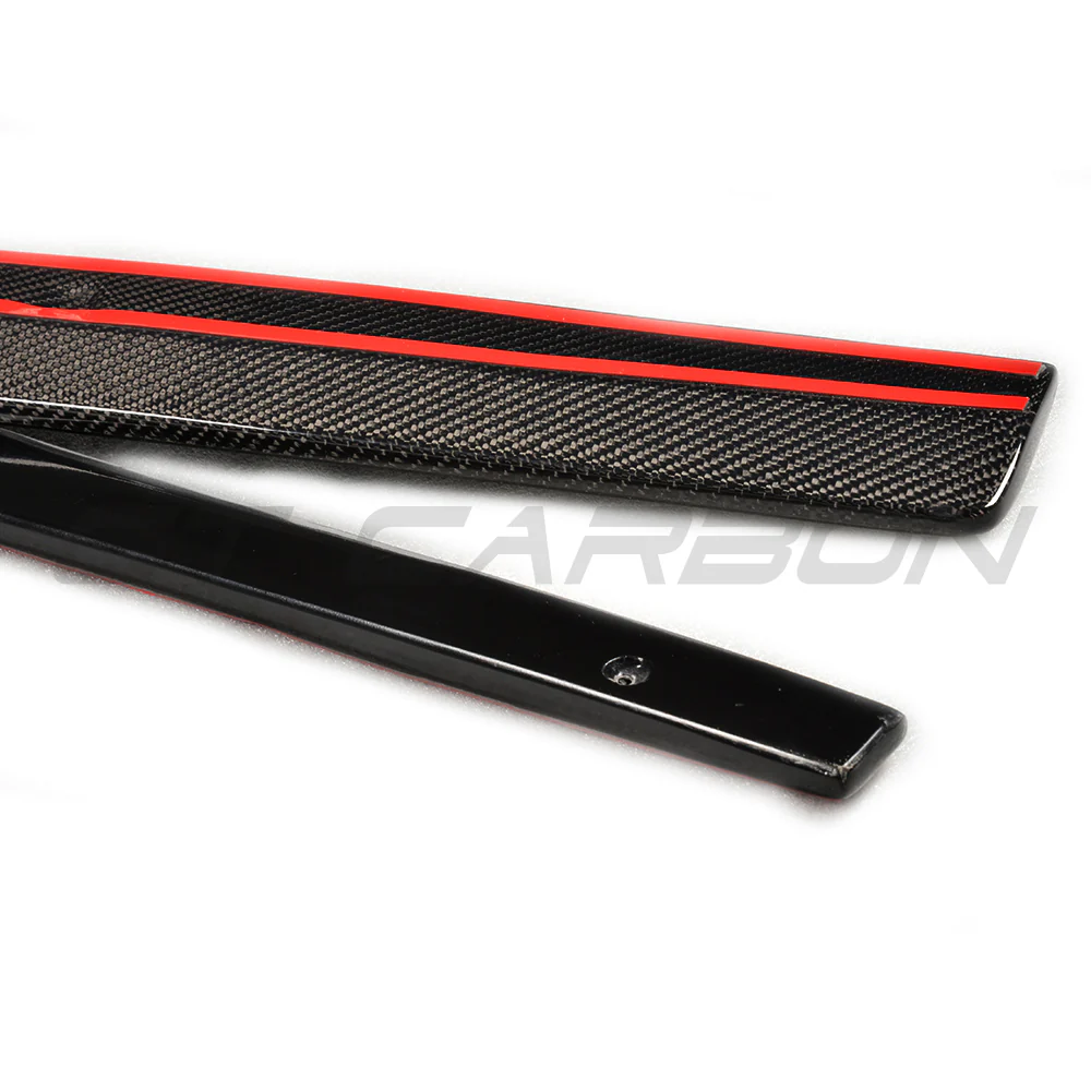 VW GOLF GTD/GTI MK7/7.5 2014-2020 CARBON FIBRE SIDE SKIRTS - Image 5