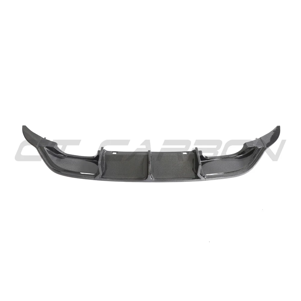 VW GOLF R MK7 2014-2017 CARBON FIBRE DIFFUSER - Image 3