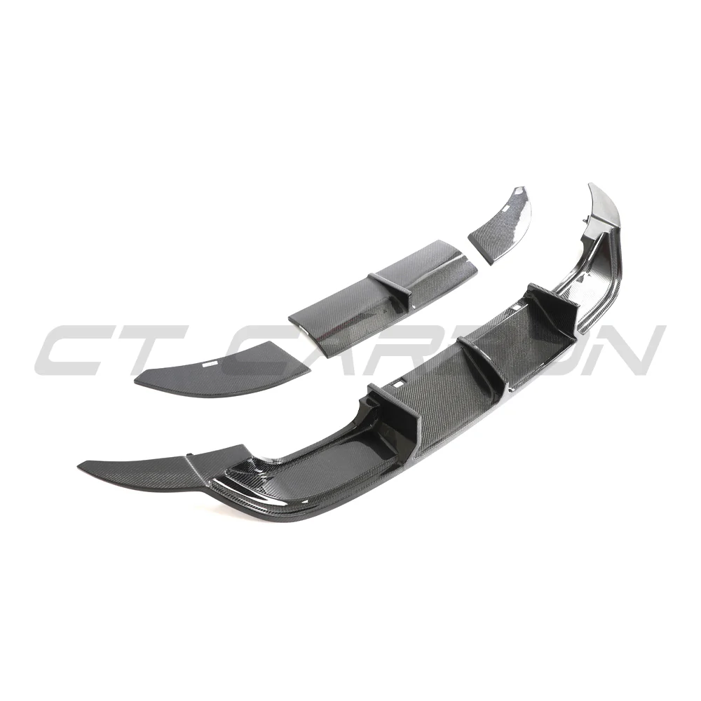 VW GOLF R MK7 2014-2017 CARBON FIBRE DIFFUSER - Image 6